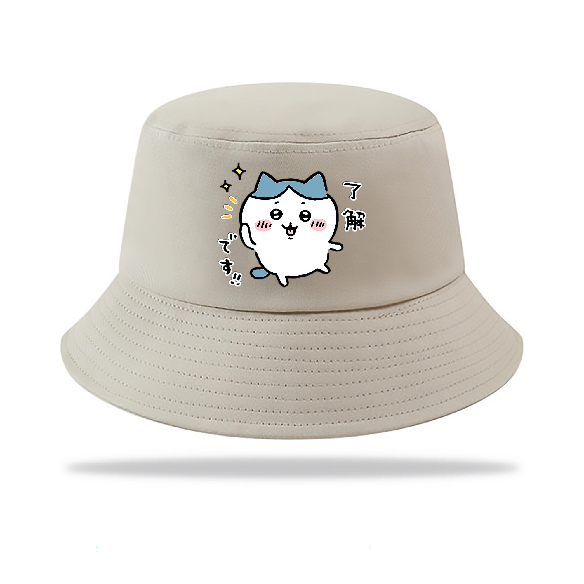 （画像用） ちいかわ ハチワレ Chii-kawa hachiware アウトドア日除けバケットハット